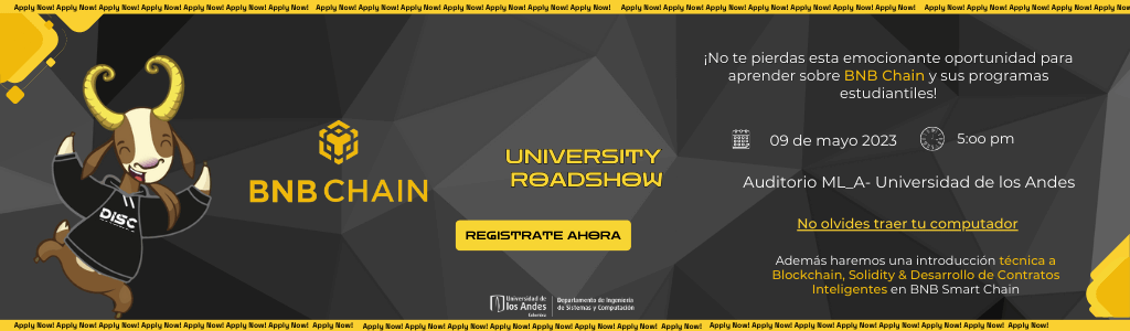 Binance - BNB UNIVERSITY ROADSHOW