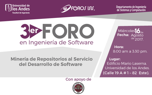3ER FORO EN INGENIERIA DE SOFTWARE 643X403