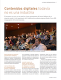 Contenidos digitales todavia no es una industria