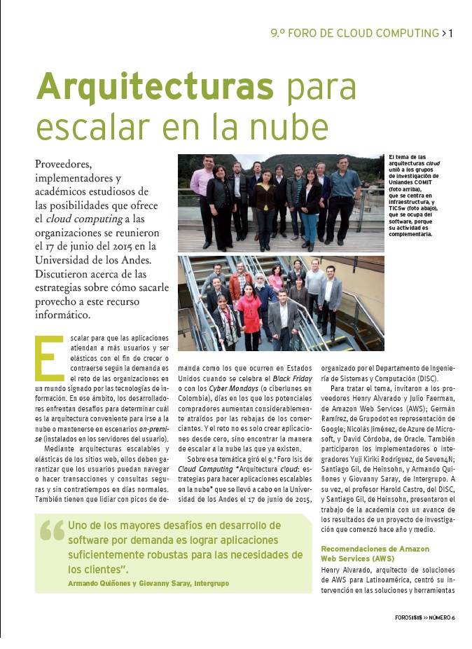 FCLOUD1 Arquitecturas para escalar en la nube