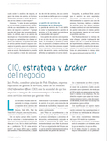 CIO estratega y broker del negocio