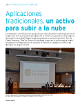 Aplicaciones tradicionales un activo para subir a la nube