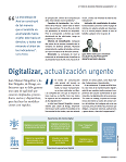 Digitalizar actualización urgente