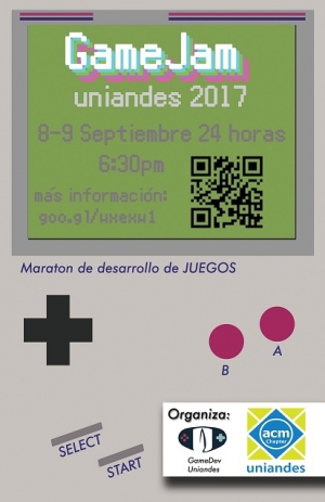 Participa en el GameJam Uniandes