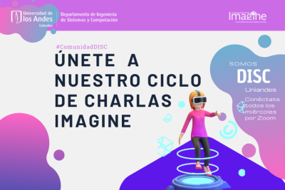 Acompáñanos este 16 de noviembre en nuestro ciclo de charlas Imagine