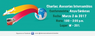 Charla: Asesorías intercambios