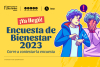 Volvió la encuesta de bienestar Vol.2023 ¿Qué esperas?, corre a contestarla y participa por premios