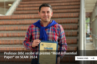 Profesor DISC recibe el premio "Most Influential Paper" en SCAM 2024
