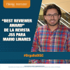 "Best reviewer award" de la revista JSS para Mario Linares