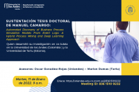 Sustentación Tesis Doctoral de Manuel Camargo