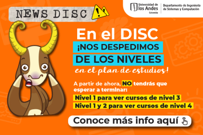 Adiós a los niveles en el plan de estudios DISC