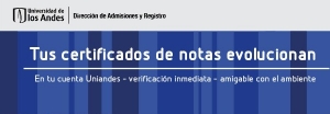 Tus certificados de notas evolucionan