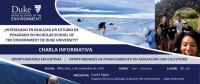 Charla: oportunidades para estudiar en la Nicholas School of the Environment en Duke University
