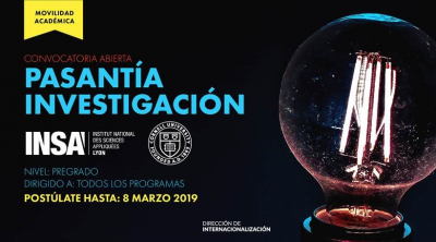 Convocatoria Pasantías de Investigación SURF - 2019