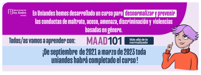 MAAD101: más allá de lo normalizado