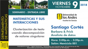 Seminario de Matemáticas y sus Interacciones