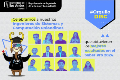 Estudiantes de Ingeniería de Sistemas de Uniandes se destacan en el reconocimiento nacional «Mejores Saber PRO 2024»