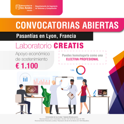 Abierta convocatoria pasantías de investigación 2020 - Institut National des Sciences Apliquées - INSA Lyon