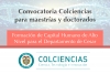 Convocatoria Colciencias para el Departamento de Cesar en formación de maestría y doctorado
