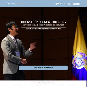 Foro: Innovación y oportunidades en atención en salud desde la ingeniería de información