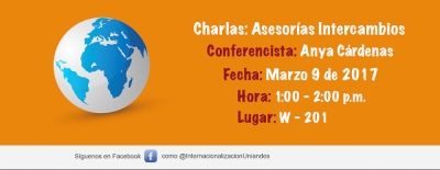 Charla: Asesorías intercambios