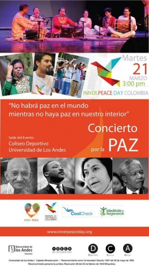¡Vive Uniandes! Día mundial de la paz interior/ Concierto por la Paz