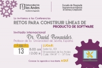Conferencias: Retos para construir líneas de producto de software