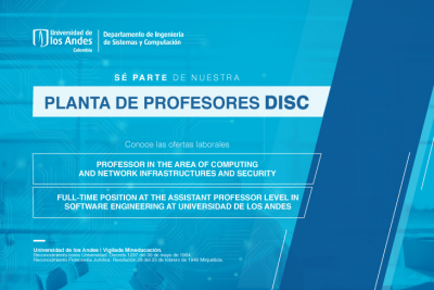 Planta de profesores DISC